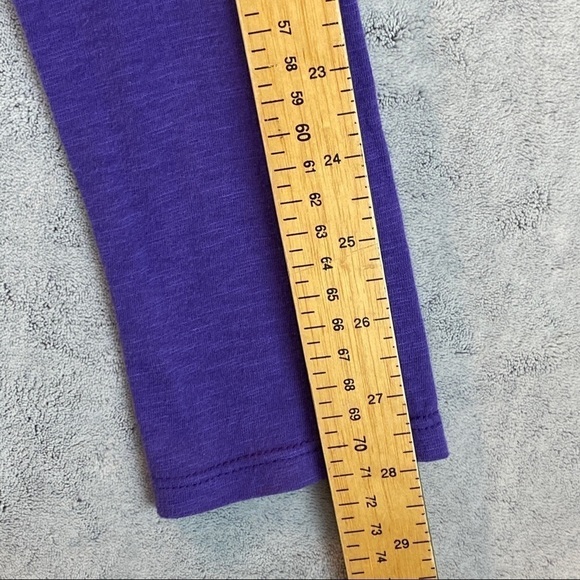 Fabletics Long Sleeve Tee Womens XXL Scoop Neck Purple Stretchy Activewear Top - Picture 11 of 11
